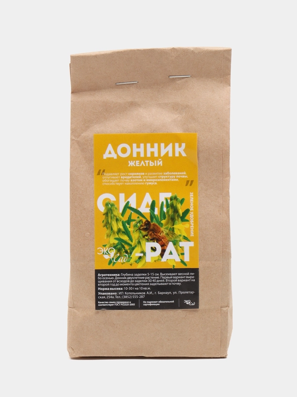 Сидерат Донник желтый, 250 г, Семена Алтая