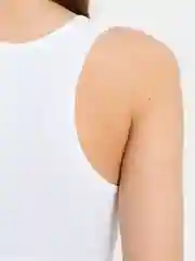 Желтый топ в рубчик