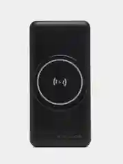 Черный внешний аккумулятор, беспроводной, Wireless Power Bank, 20000 мAч
