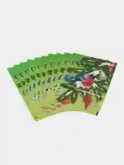 Голубой пакет подарочный, новогодний, 3 шт, 5 шт, 10 шт, 20 шт