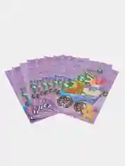 Фиолетовый пакет подарочный, новогодний, 3 шт, 5 шт, 10 шт, 20 шт