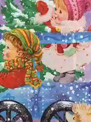 Фиолетовый пакет подарочный, новогодний, 3 шт, 5 шт, 10 шт, 20 шт