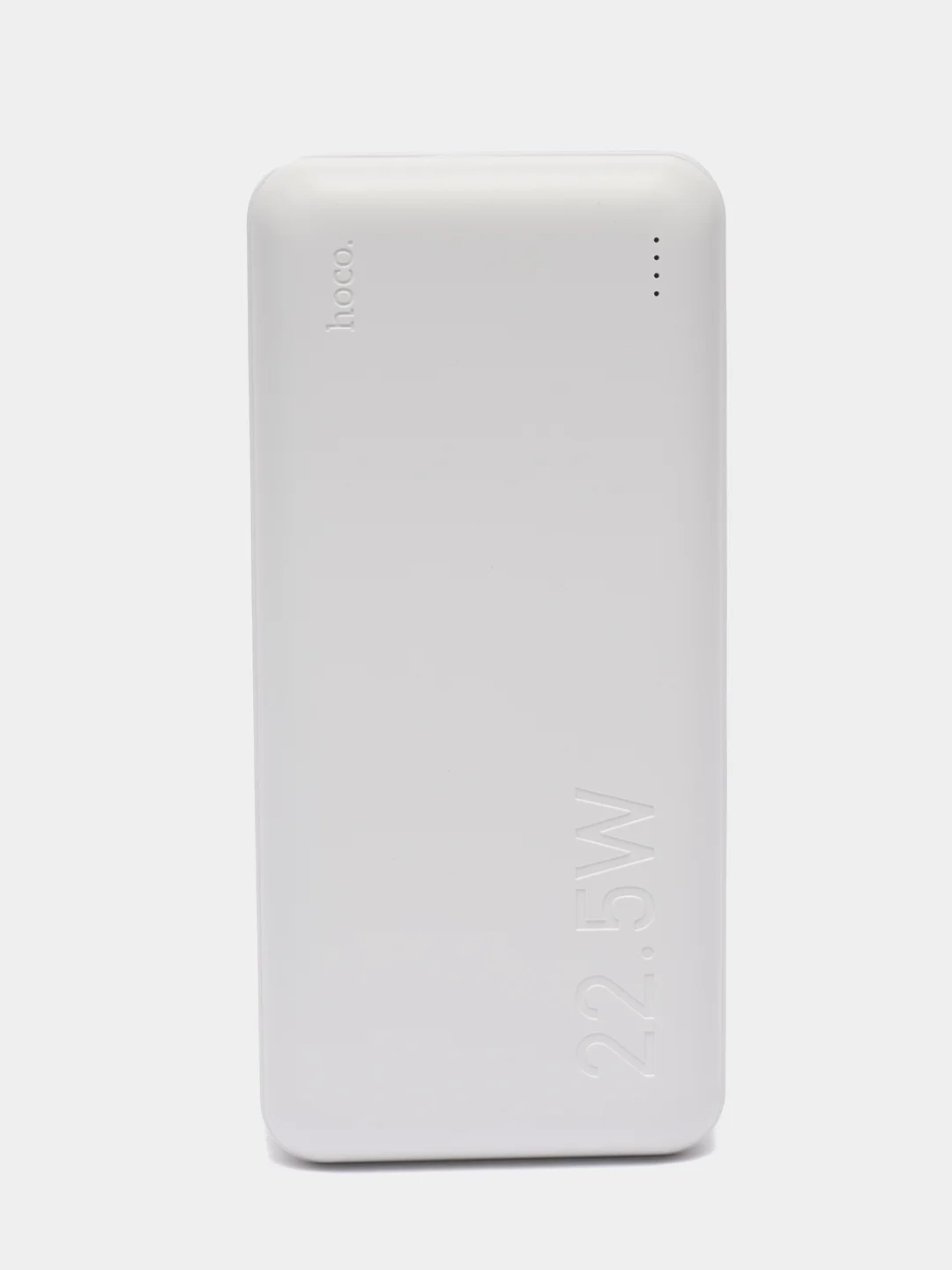 Белый внешний аккумулятор 30000mAh 2USB+ Type-C 3.0A PD 22.5W c LED-индикатором Hoco J101B