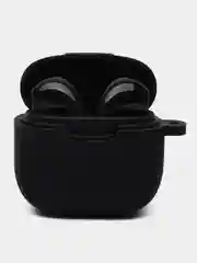 Черный наушники беспроводные Borofone BW29, Bluetooth, с микрофоном, чехол в комплекте