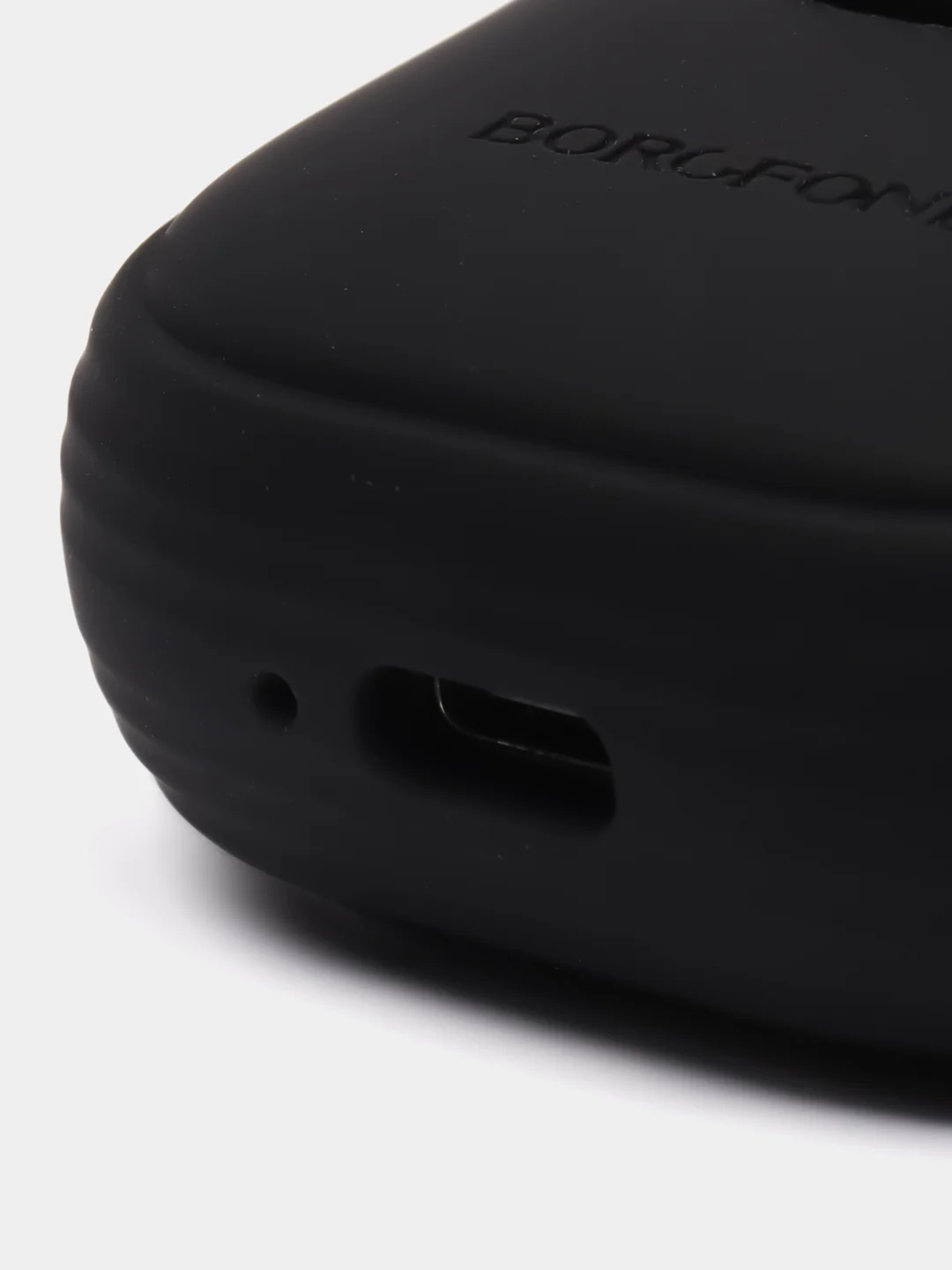 Черный наушники беспроводные Borofone BW29, Bluetooth, с микрофоном, чехол в комплекте
