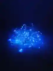Сетка 1,8*1,8 цвет ламп синий