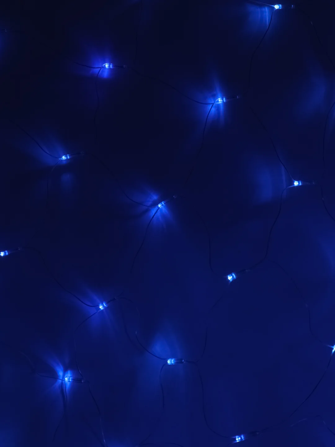 Сетка 1,8*1,8 цвет ламп синий