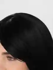 Черный парик длинный каскад
