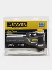 Газовая горелка с пьезоподжигом, на баллон с цанговым соединением Stayer PG300 1300C