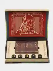 Лайм карты игральные в подарочном наборе 2 в 1 "Poker cards and cubes", 54 карты