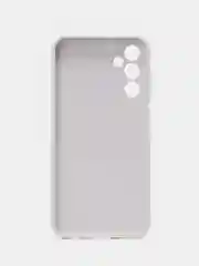 Желтый чехол для Samsung Galaxy A24 (Самсунг Галакси А24), пластиковый, глянцевый, под стекло