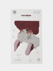 Наклейки на телефон "Стильная штучка", 8 х 14 см
