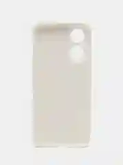 Белый чехол для OPPO A78 (Оппо А78) , с мягкой подкладкой