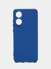 Синий чехол для OPPO A78 (Оппо А78) , с мягкой подкладкой
