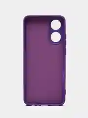 Фиолетовый чехол для OPPO A78 (Оппо А78) , с мягкой подкладкой