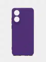 Фиолетовый чехол для OPPO A78 (Оппо А78) , с мягкой подкладкой
