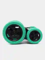 Зеленый машинка-перевертыш 360 Stunt Car, радиоуправляемая