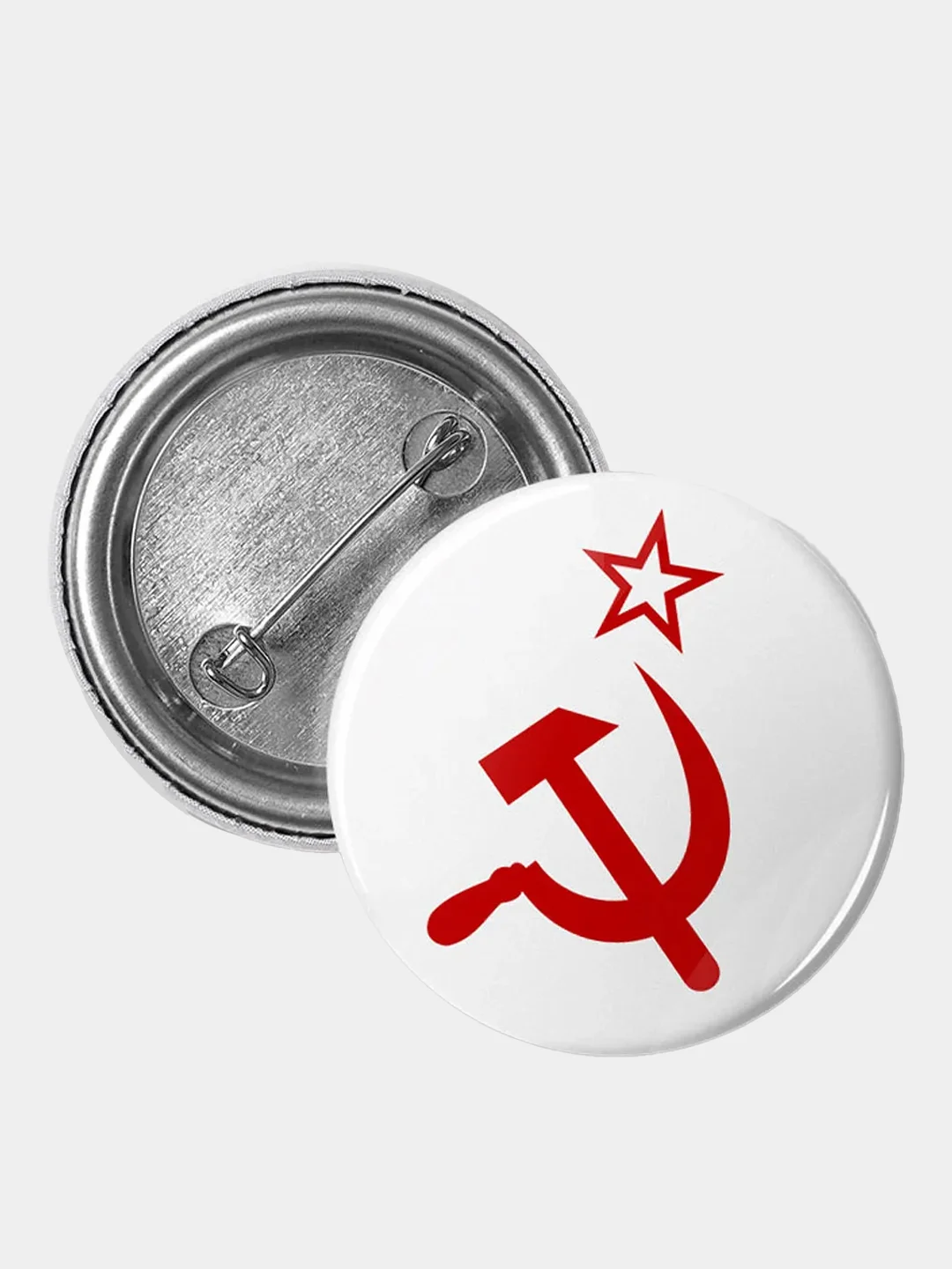 Значок "Серп и молот", 37 мм
