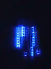 Синий гирлянда светодиодная, LED гирлянда метеоритный дождь, тающие сосульки, Новый год, 10 колб