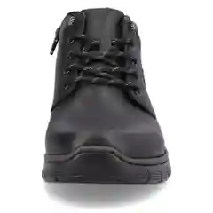 Черный ботинки зимние мужские Rieker из натуральной кожи