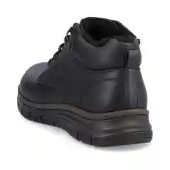 Черный ботинки зимние мужские Rieker из натуральной кожи
