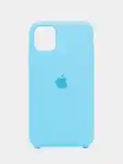 Голубой чехол Silicone Case iPhone 6 / 6+ / 7+ / 8+/ X /XS /XR /11/12/12Pro/13 / 13 Pro Max/ 7 /8