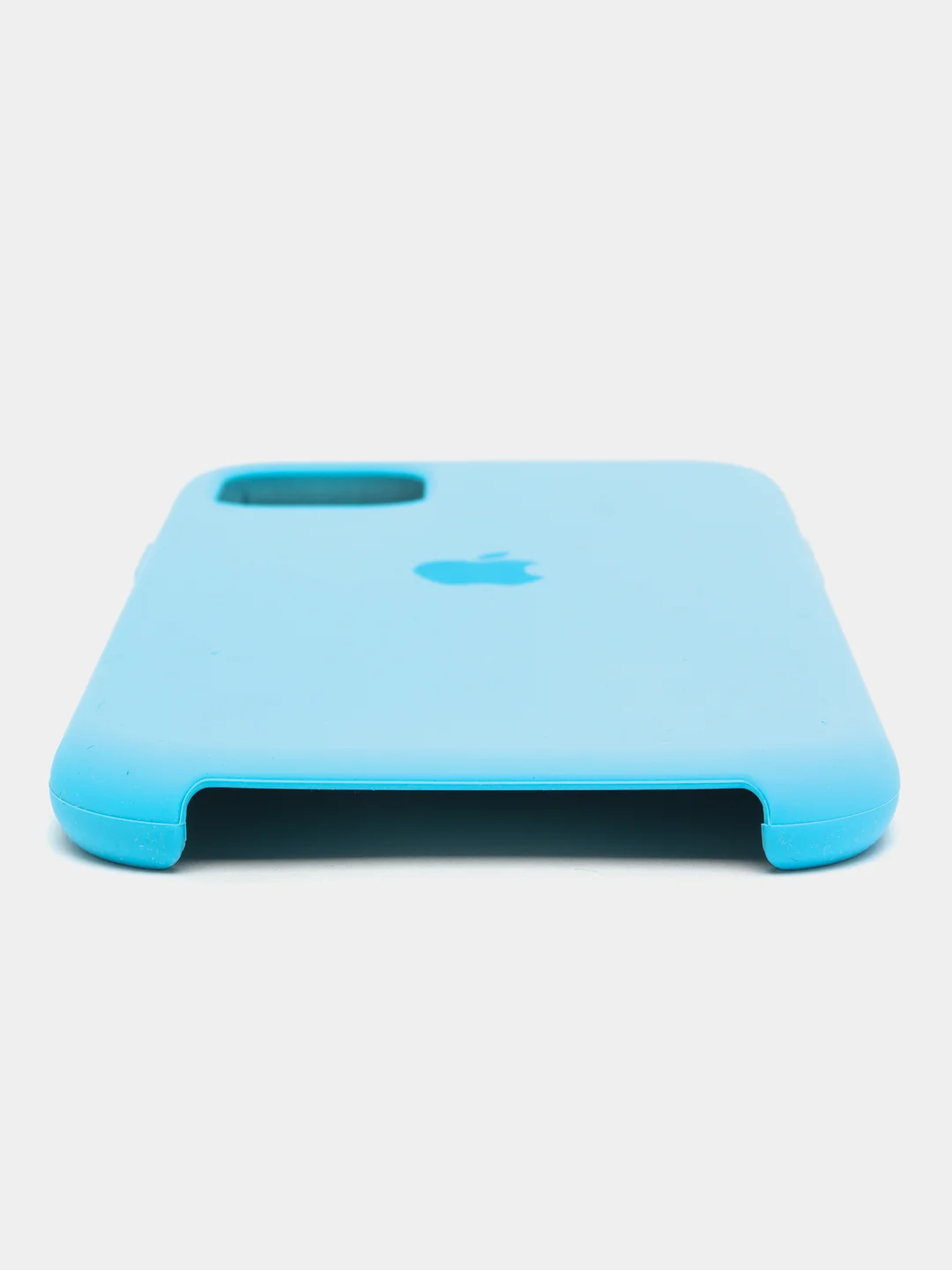 Голубой чехол Silicone Case iPhone 6 / 6+ / 7+ / 8+/ X /XS /XR /11/12/12Pro/13 / 13 Pro Max/ 7 /8