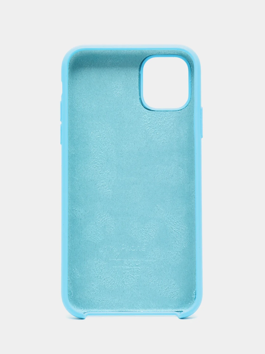 Голубой чехол Silicone Case iPhone 6 / 6+ / 7+ / 8+/ X /XS /XR /11/12/12Pro/13 / 13 Pro Max/ 7 /8