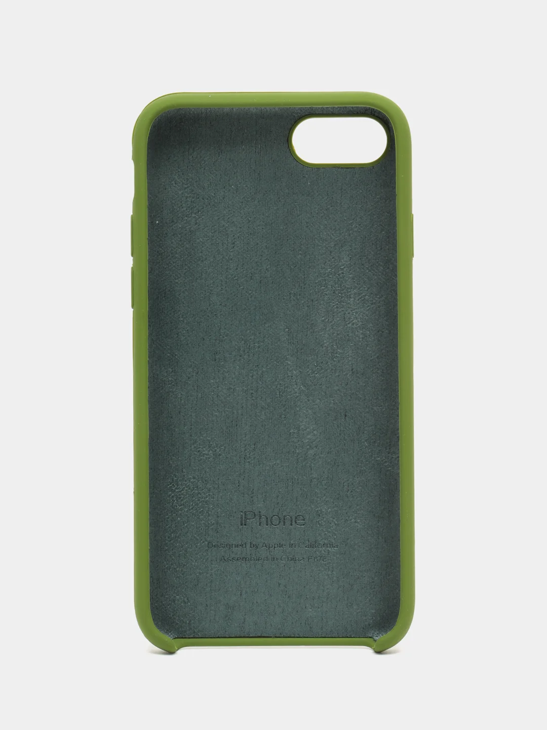 Зелёный хаки чехол Silicone Case iPhone 6 / 6+ / 7+ / 8+/ X /XS /XR /11/12/12Pro/13 / 13 Pro Max/ 7 /8