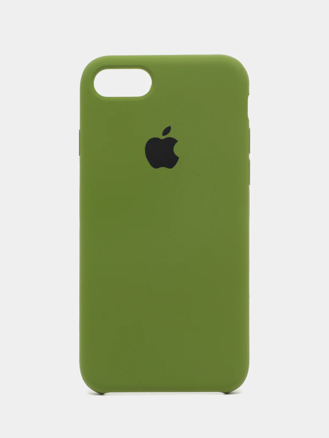 Зелёный хаки чехол Silicone Case iPhone 6 / 6+ / 7+ / 8+/ X /XS /XR /11/12/12Pro/13 / 13 Pro Max/ 7 /8
