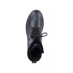 Черный ботинки зимние женские Rieker, из натуральной кожи