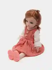 Конфетный интерактивная говорящая кукла 28 см "Моника", ТМ Miss Kapriz, шарнирная