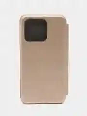 Золотой чехол-книжка для Xiaomi 13 (Сяоми 13)