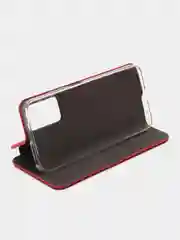Красный чехол-книжка для Redmi Note 12S / Редми Нот 12с