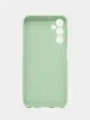 Бирюзовый чехол для Samsung Galaxy A24 (Самсунг Галакси А24), пластиковый, глянцевый, под стекло