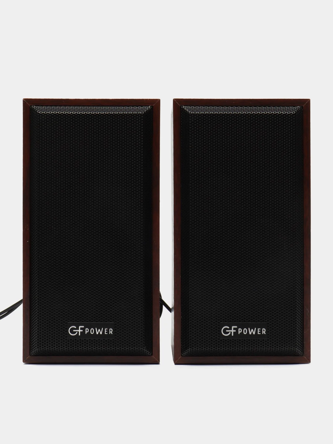 Коричневый колонки для компьютера GFPoWeR TS-01, 2.0, 6Вт, питание от USB
