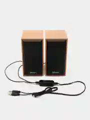 Желтый колонки для компьютера GFPoWeR TS-01, 2.0, 6Вт, питание от USB