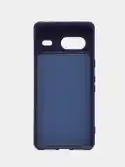 Синий чехол для Google Pixel 7 (Гугл Пиксель 7), с мягкой подкладкой