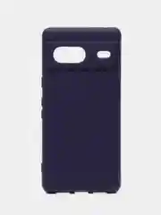 Темно-синий чехол для Google Pixel 7 (Гугл Пиксель 7), с мягкой подкладкой