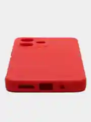 Багровый чехол для Xiaomi Redmi 12 5G (Сяоми Редми 12), с мягкой подкладкой