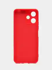 Багровый чехол для Xiaomi Redmi 12 5G (Сяоми Редми 12), с мягкой подкладкой