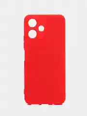 Багровый чехол для Xiaomi Redmi 12 5G (Сяоми Редми 12), с мягкой подкладкой
