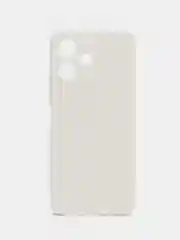 Белый чехол для Xiaomi Redmi 12 5G (Сяоми Редми 12), с мягкой подкладкой