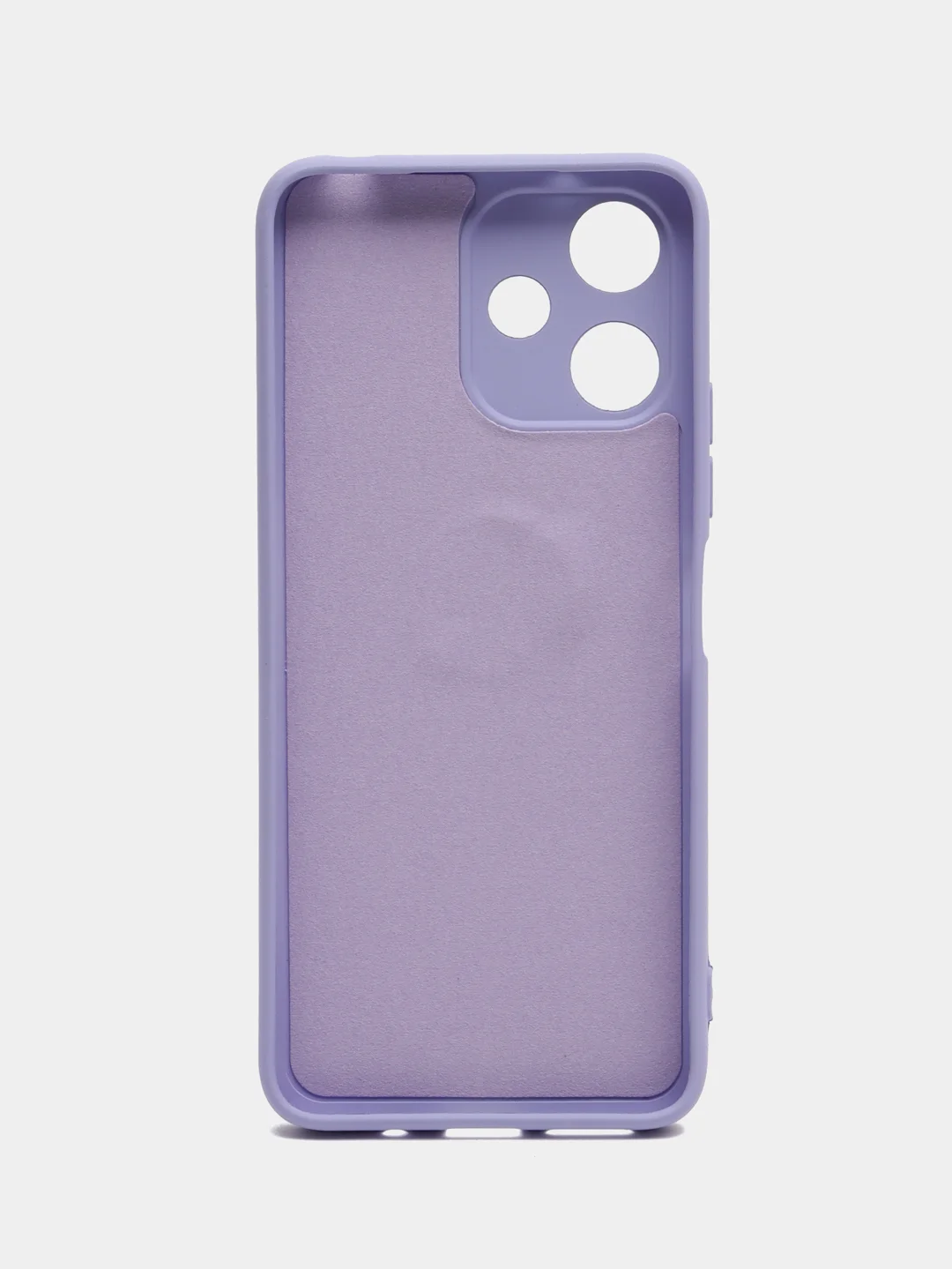 Лавандовый чехол для Xiaomi Redmi 12 5G (Сяоми Редми 12), с мягкой подкладкой