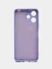 Лавандовый чехол для Xiaomi Redmi 12 5G (Сяоми Редми 12), с мягкой подкладкой