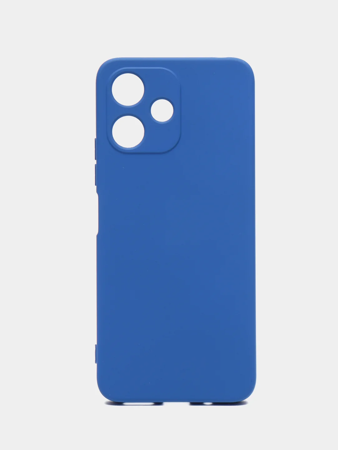 Синий чехол для Xiaomi Redmi 12 5G (Сяоми Редми 12), с мягкой подкладкой