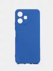 Синий чехол для Xiaomi Redmi 12 5G (Сяоми Редми 12), с мягкой подкладкой