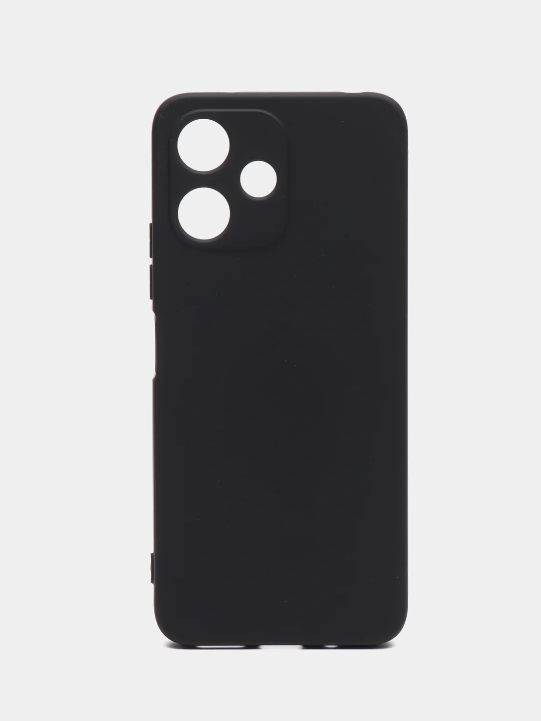 Черный чехол для Xiaomi Redmi 12 5G (Сяоми Редми 12), с мягкой подкладкой