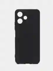 Черный чехол для Xiaomi Redmi 12 5G (Сяоми Редми 12), с мягкой подкладкой