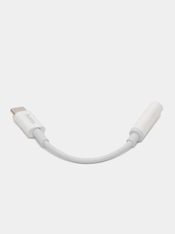 Адаптер-переходник Hoco LS30 AUX, Type-C - Jack 3.5 мм, c чипом